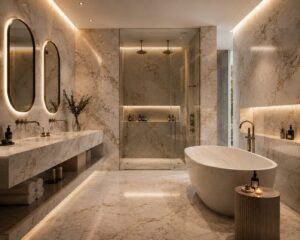 bagni di lusso in marmo